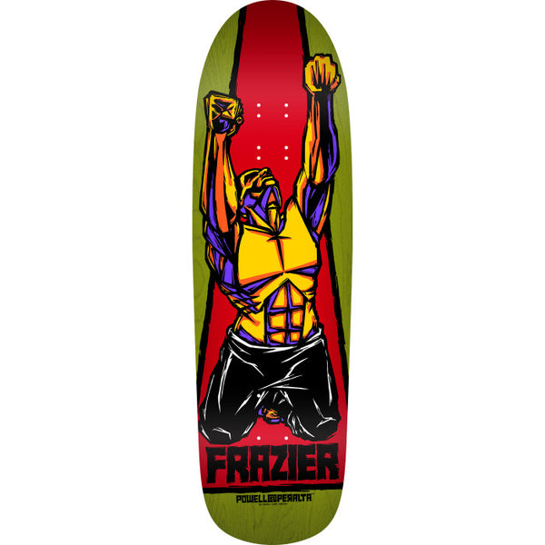 Powell Peralta - Mike Frazier Yellow Man Green Stain Deck (9.43") *SALE
